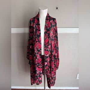 Fun & Flirt Vibrant Floral Kimono
